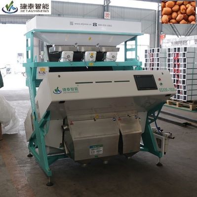 Touchscreen Cashew Nut Peanut Color Sorter Machine 2.2kwh 700kg