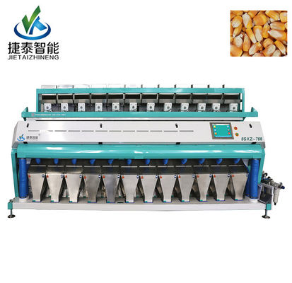 CCD 12 Chutes Corn Color Sorter Machine For Wheat Sorting