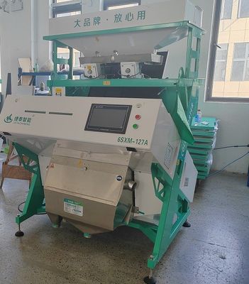 CCD Camera 2 Chutes RGB Rice Sorting Machine Food Processing Machinery