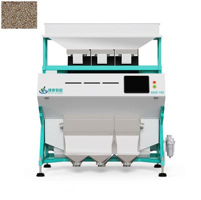 Easy Operate 3 Chutes 192 Channels Seed Color Sorter For Sesames